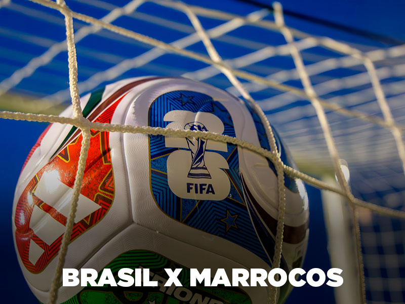 Copa do Mundo 2026 - Brasil x Marrocos